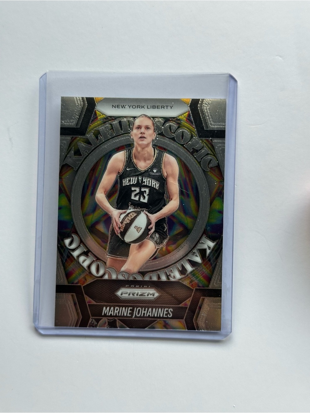 Panini Prizm Marine Johannes New York Liberty - Silver Foil